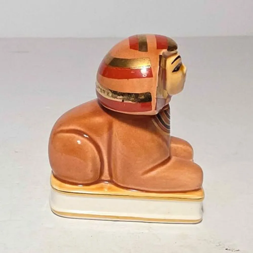 Danbury Mint Spices of the World Spice Jar Rosemary Egyptian Sphinx